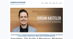 Desktop Screenshot of jordankasteler.com