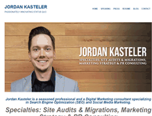 Tablet Screenshot of jordankasteler.com